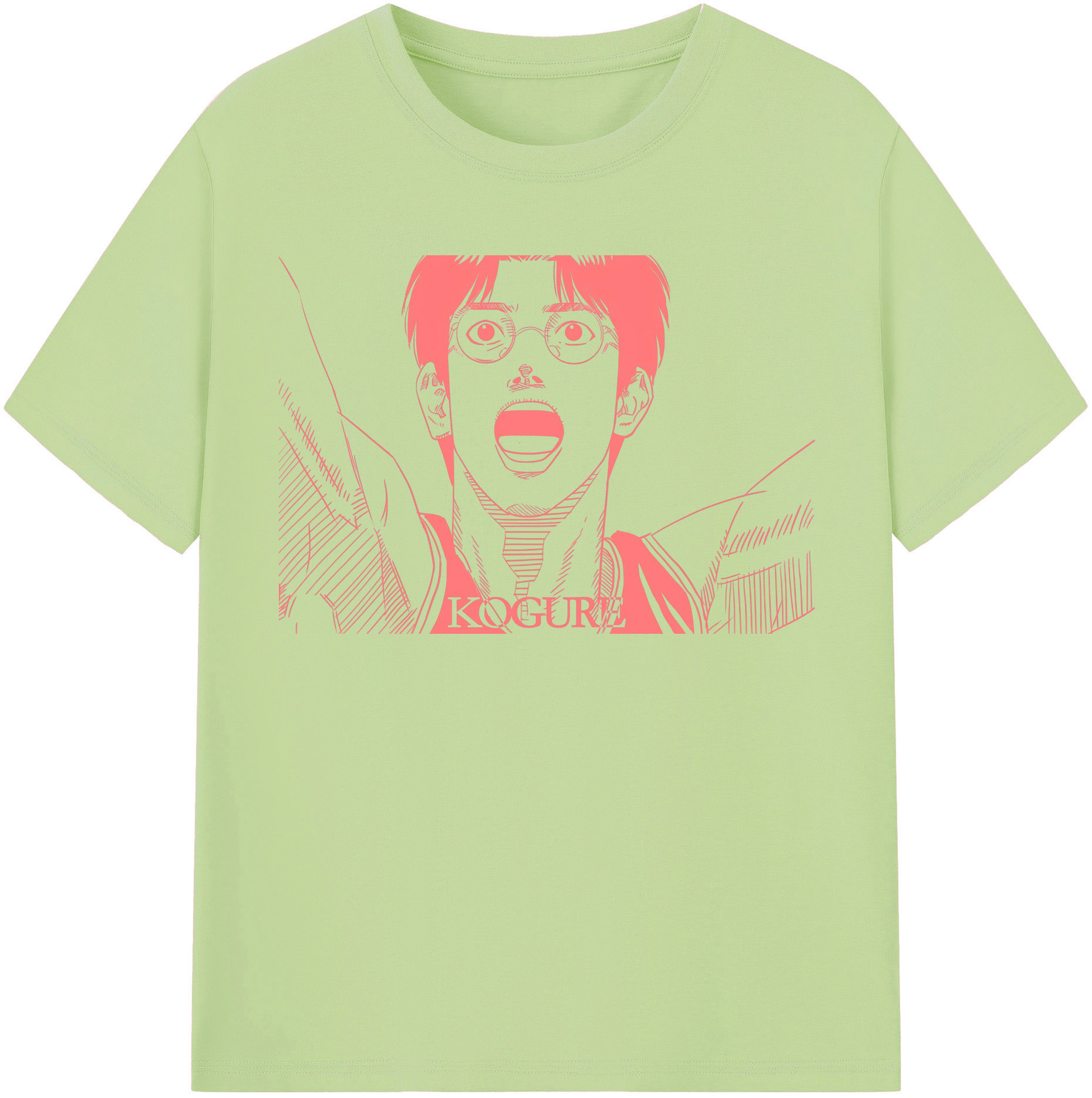 SLAM DUNK／スラムダンク 綿100％半袖Tシャツ（フロントプリント）